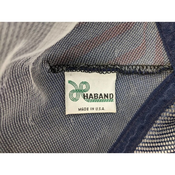 These Colors Don't Run or Burn American Flag Eagle Truck Hat Made in USA Haband - Picture 8 of 8